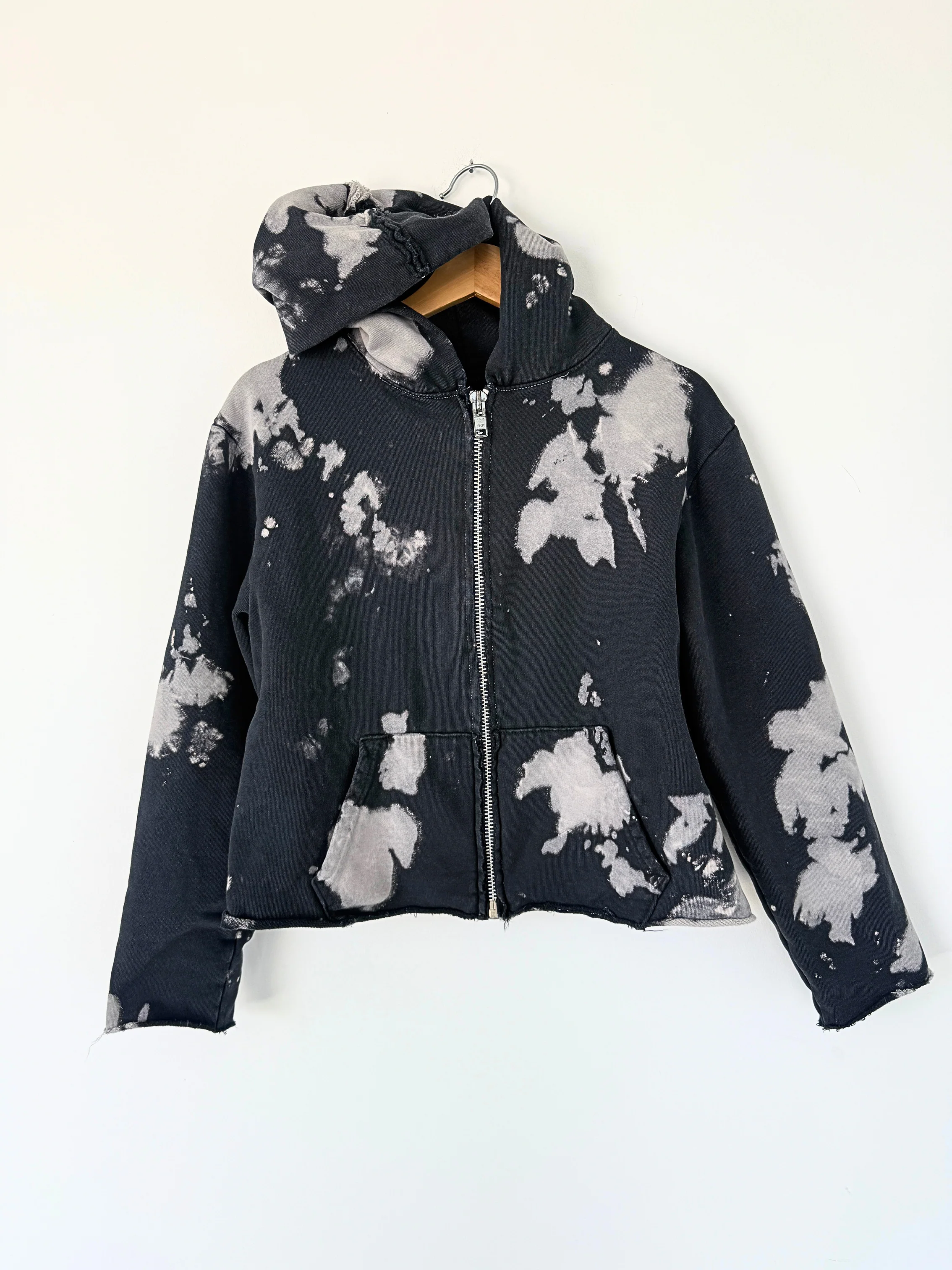 SUAY EXPOSED SEAM HEAVY ZIP HOODIE - Image 4