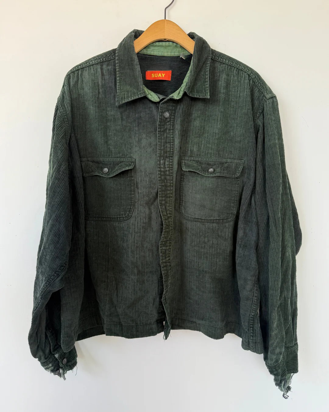 THREAD BARE MIDORI CORD BUTTON UP