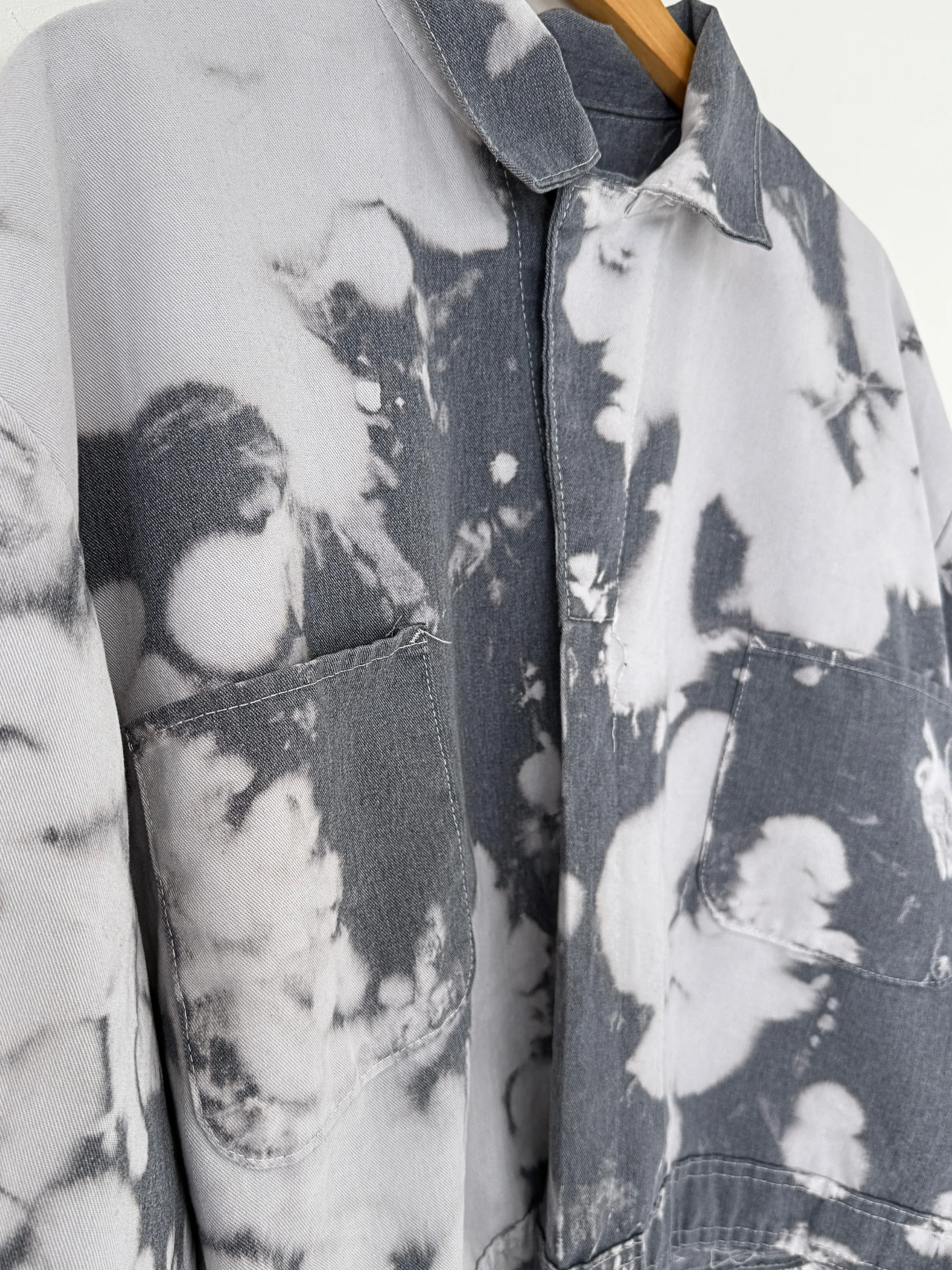 GREY BLEND TOURMALINE  MECHANIC CROPPED JACKET - Image 2