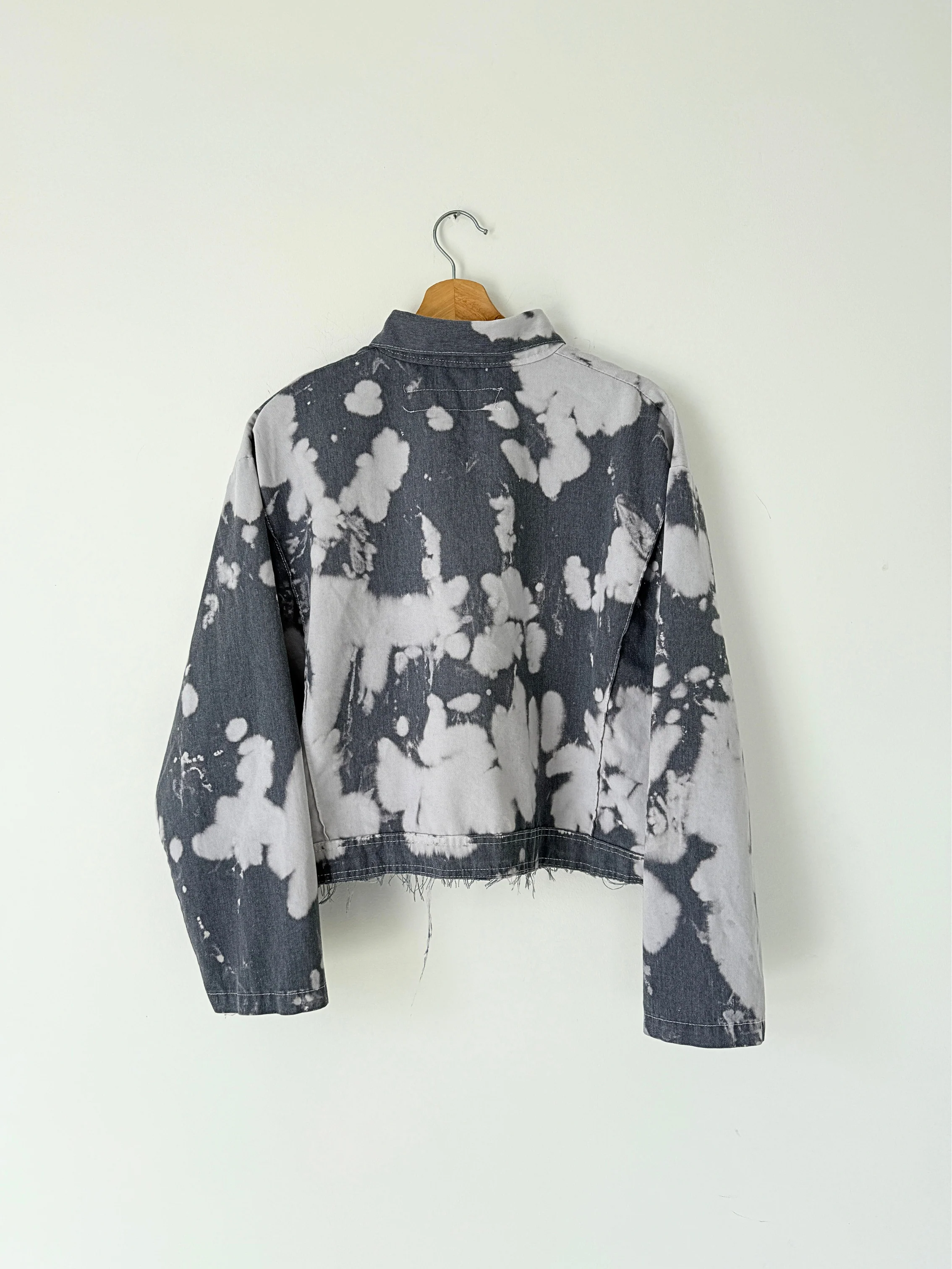 GREY BLEND TOURMALINE  MECHANIC CROPPED JACKET - Image 3