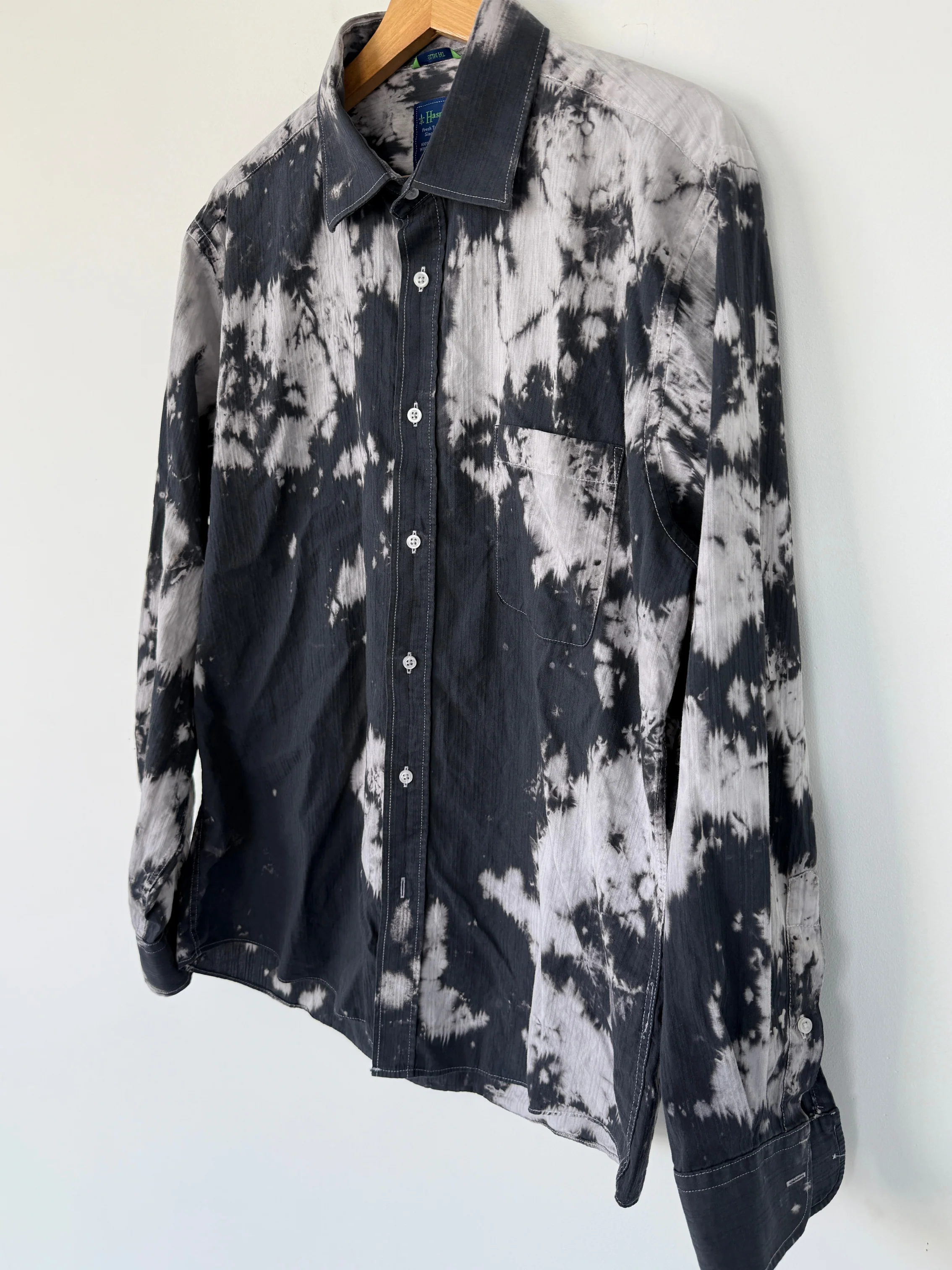 HASPEL COTTON LONG SLEEVE BUTTON UP