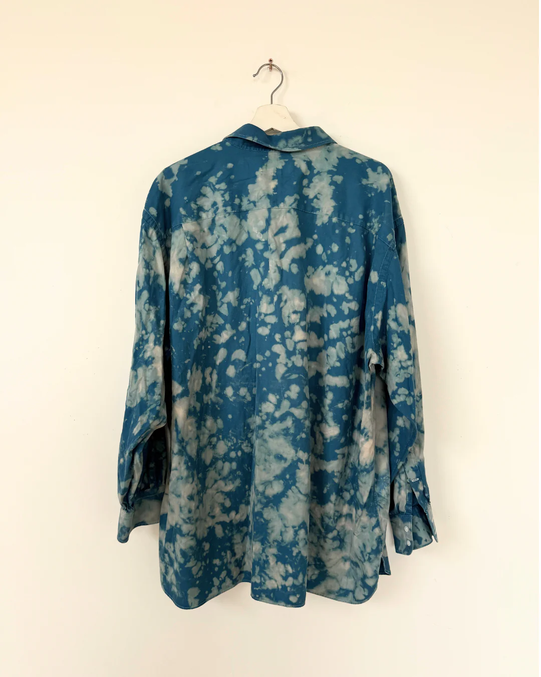 HOT SPRINGS HERRINGBONE FLOWY BUTTON UP - Image 3