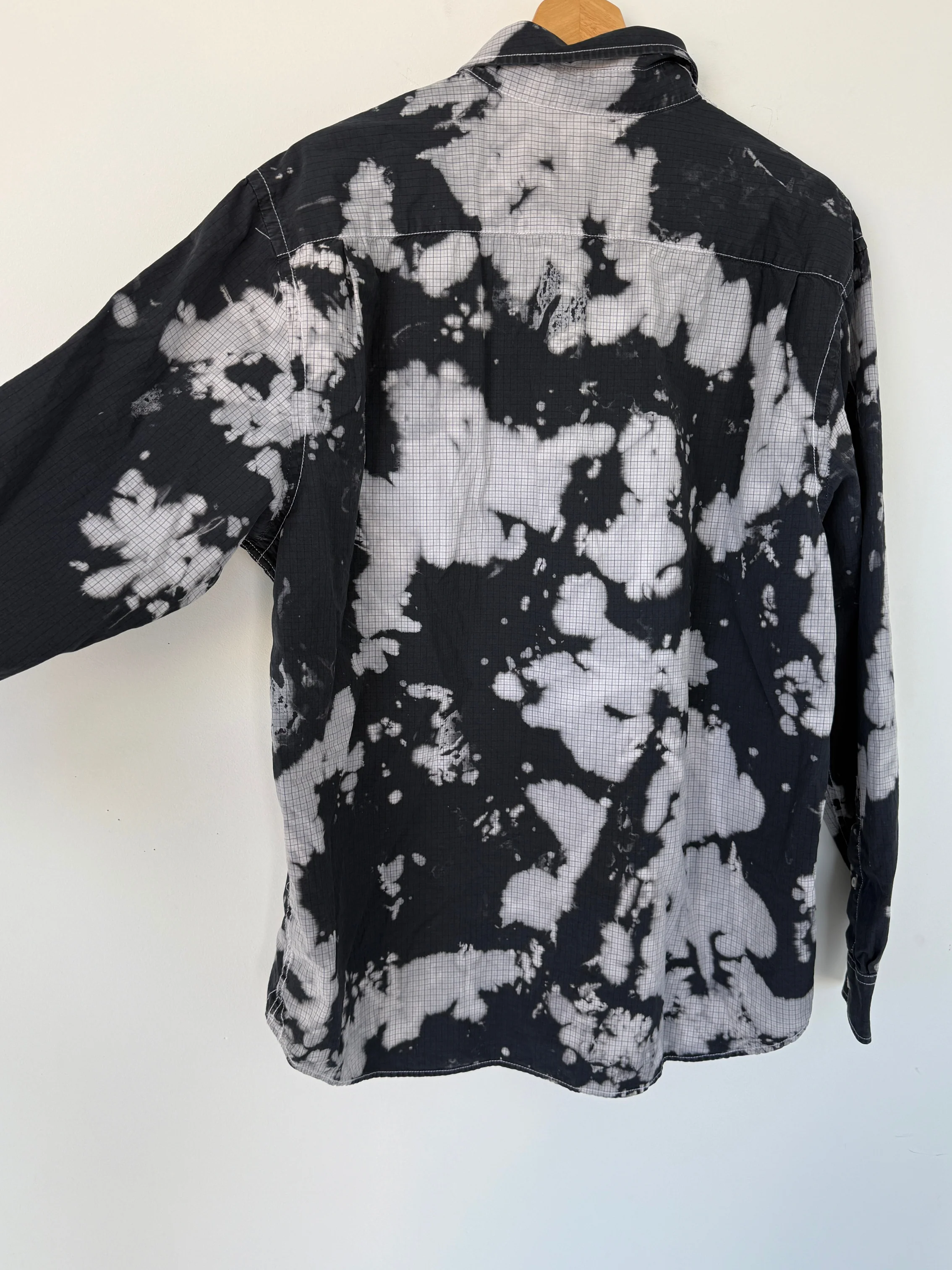 MICRO PLAID BUTTON UP - Image 3