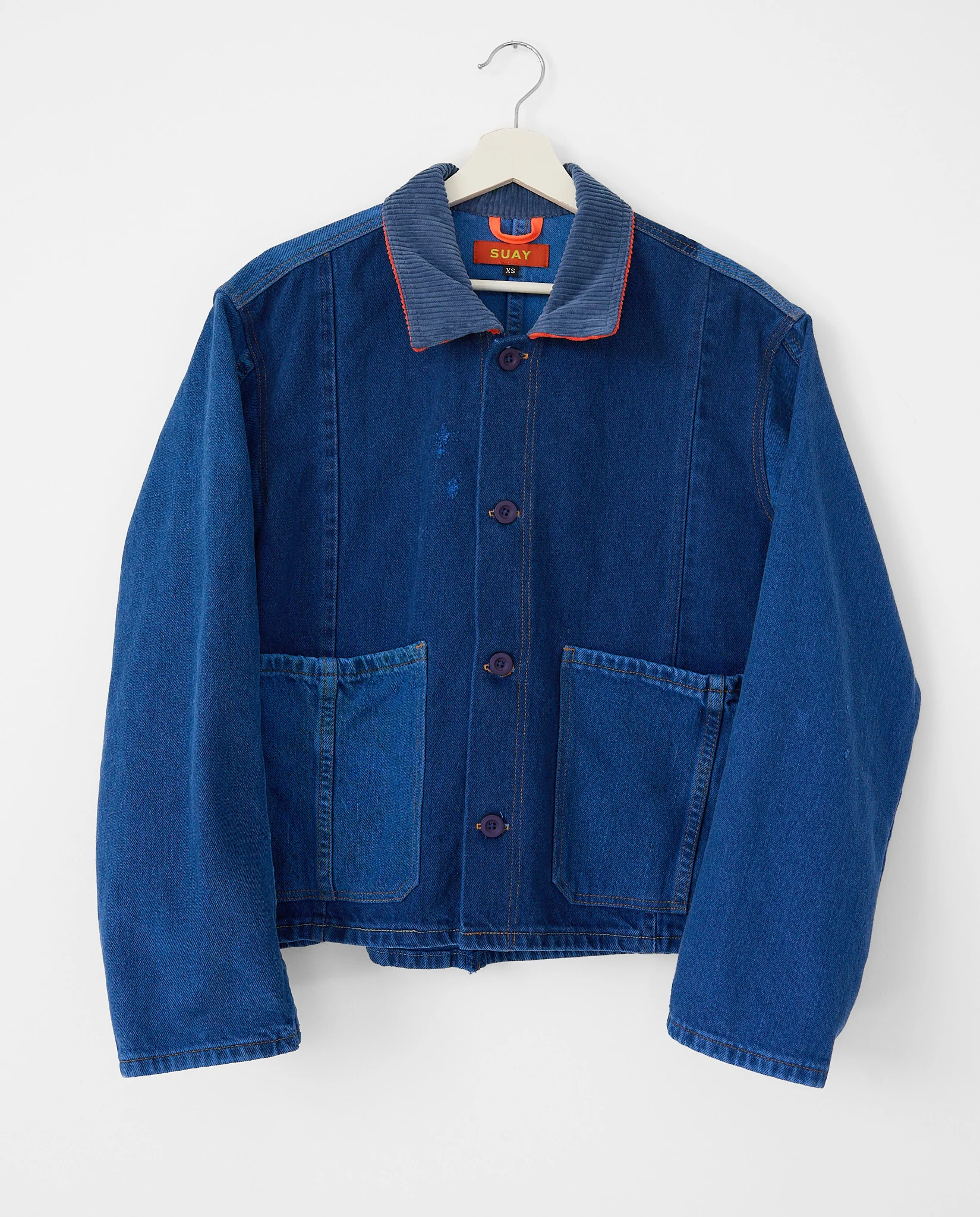 PAINT CHIP DENIM COAT 001 - Image 2