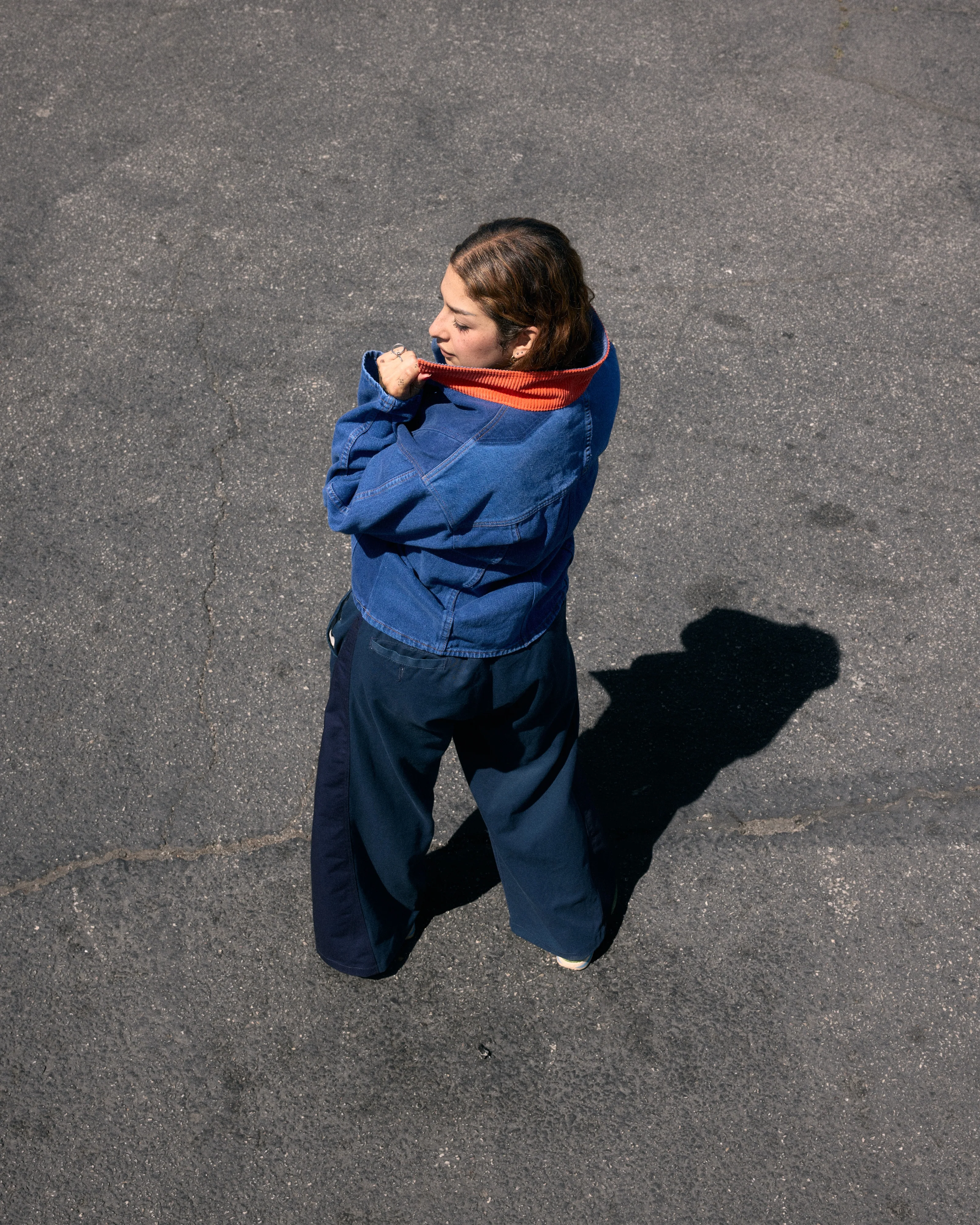 PAINT CHIP DENIM COAT 009 - Image 3