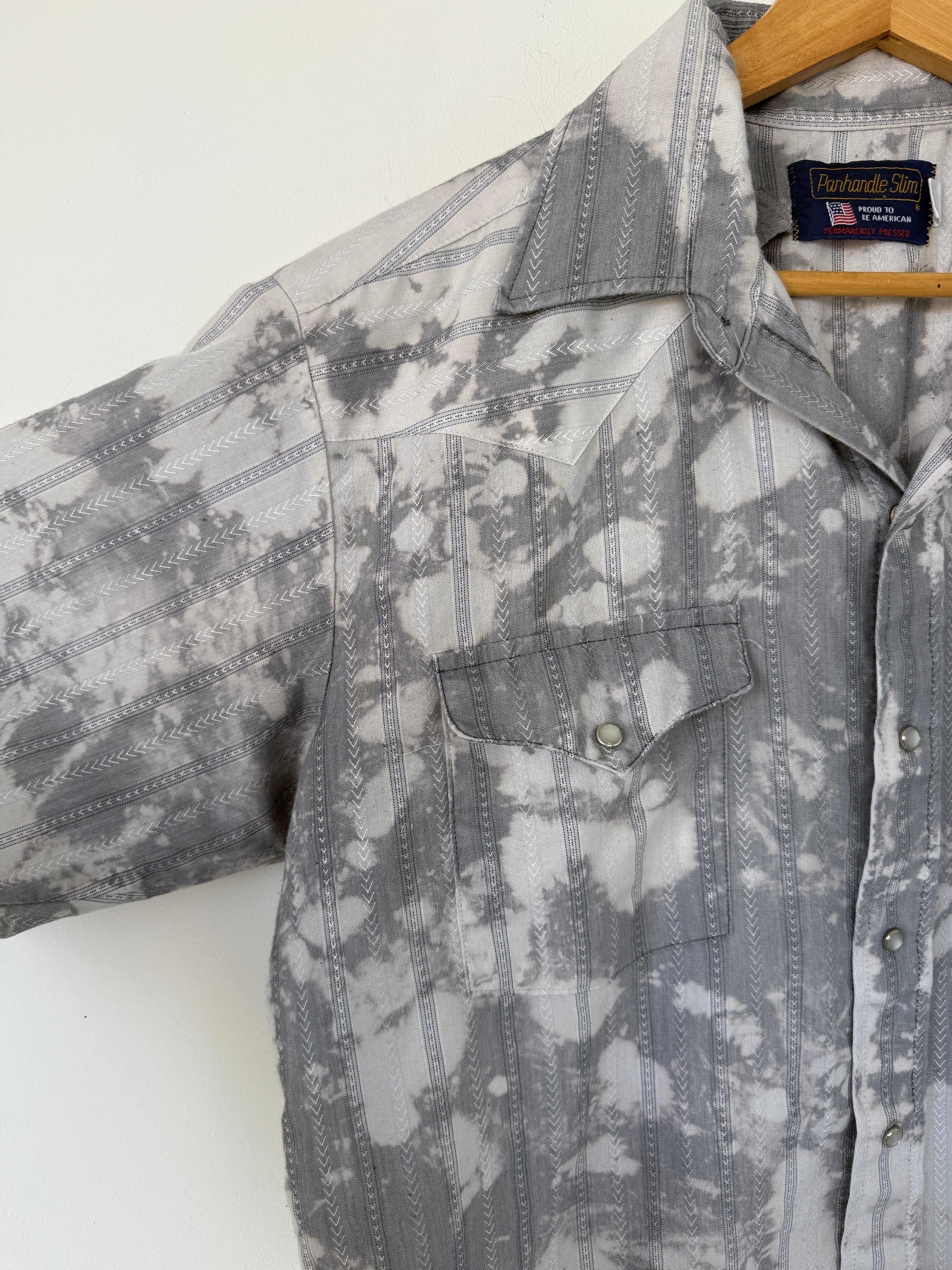 VINTAGE PEARL SNAP BUTTON UP - Image 4