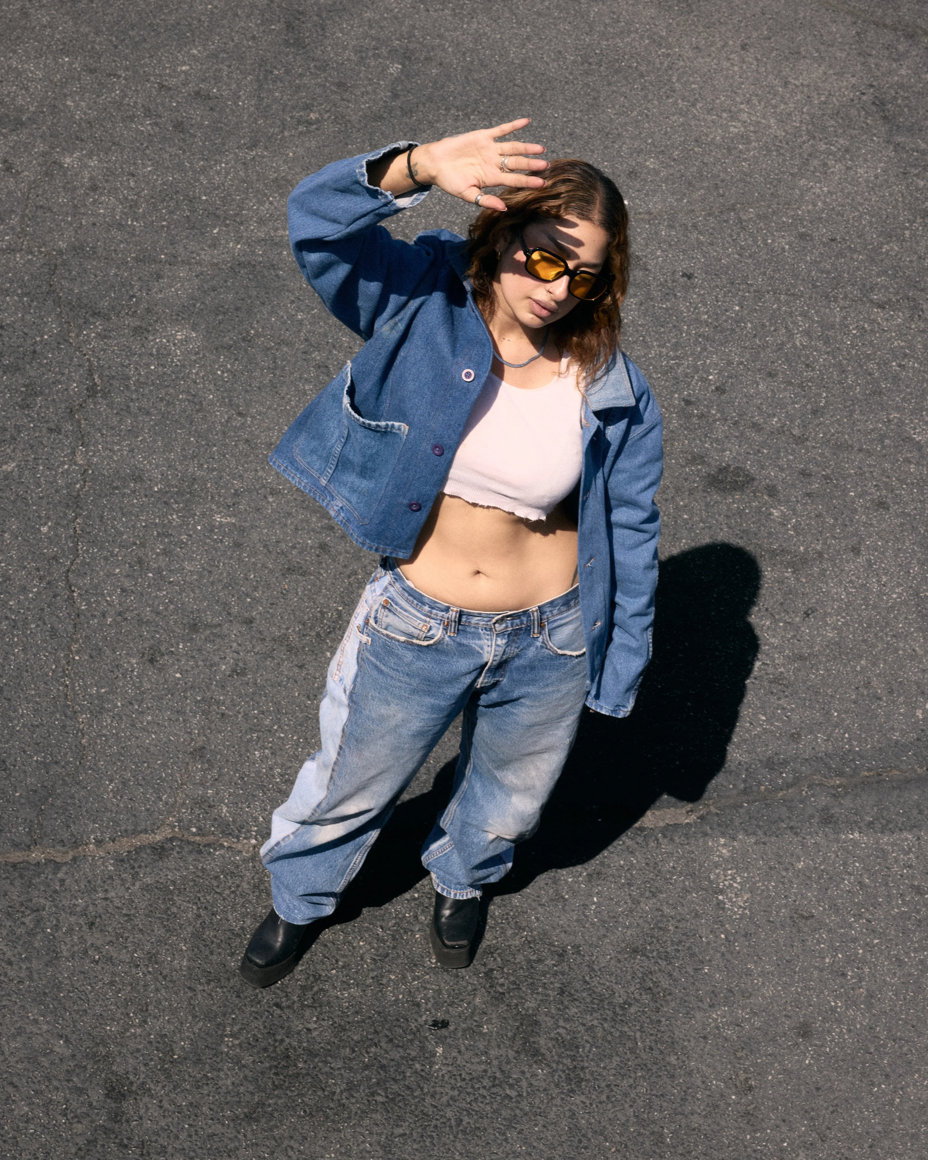 REWORKED DENIM JACKET 002 - Image 3