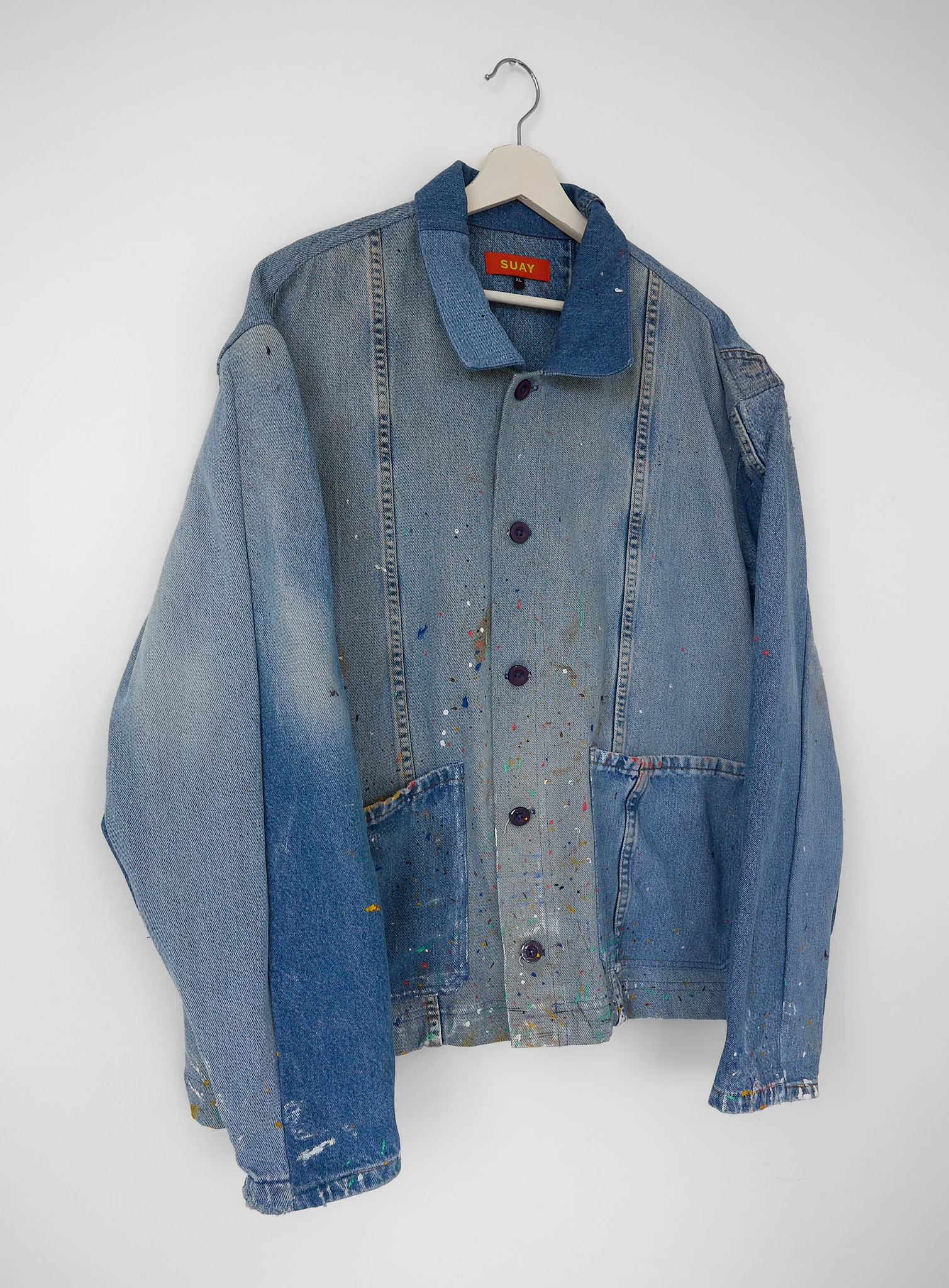 REWORKED DENIM JACKET 004 - Image 3