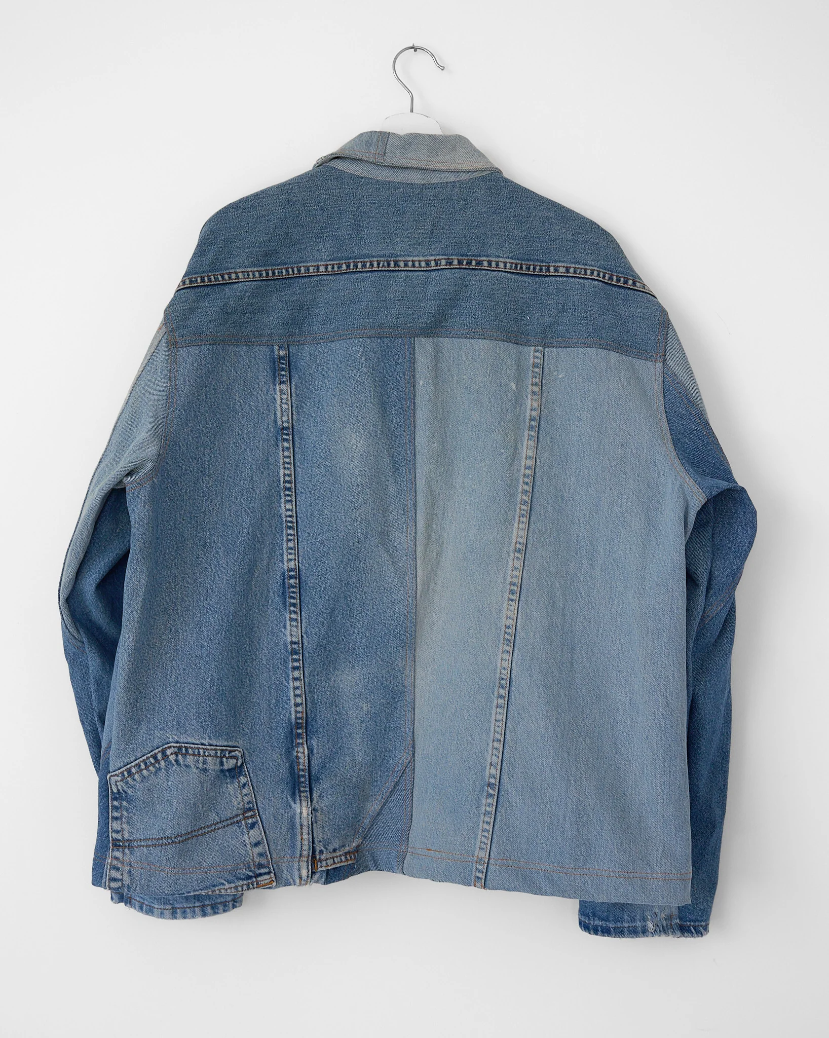 REWORKED DENIM JACKET 008 - Image 2
