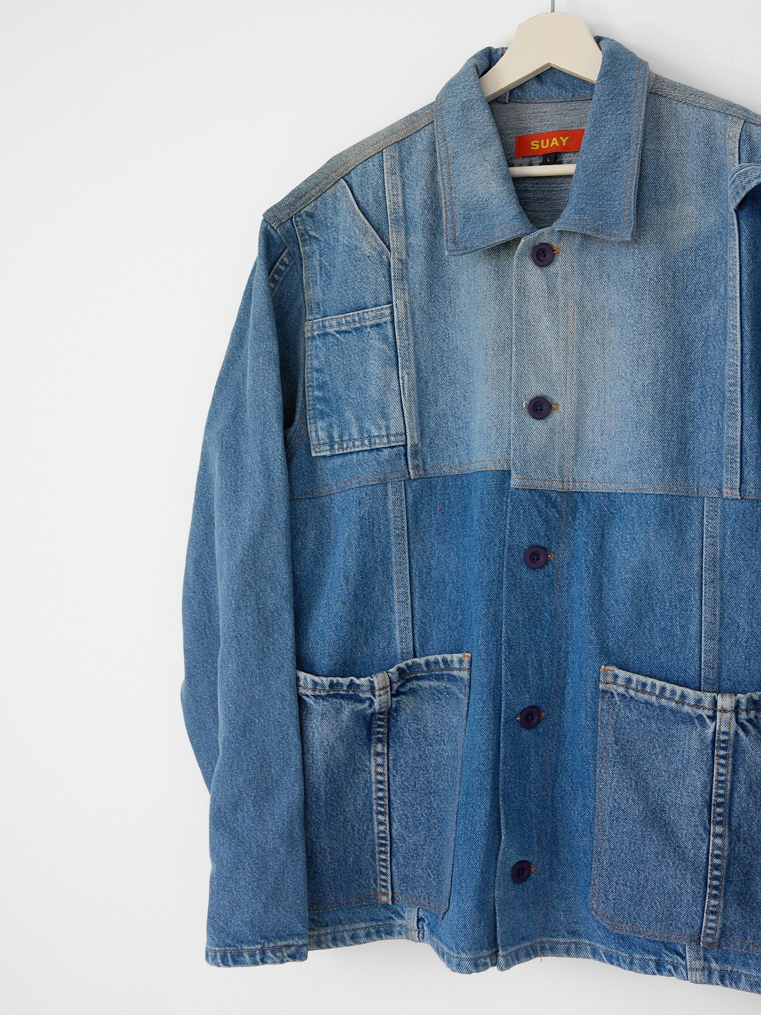 REWORKED DENIM JACKET 010 - Image 3