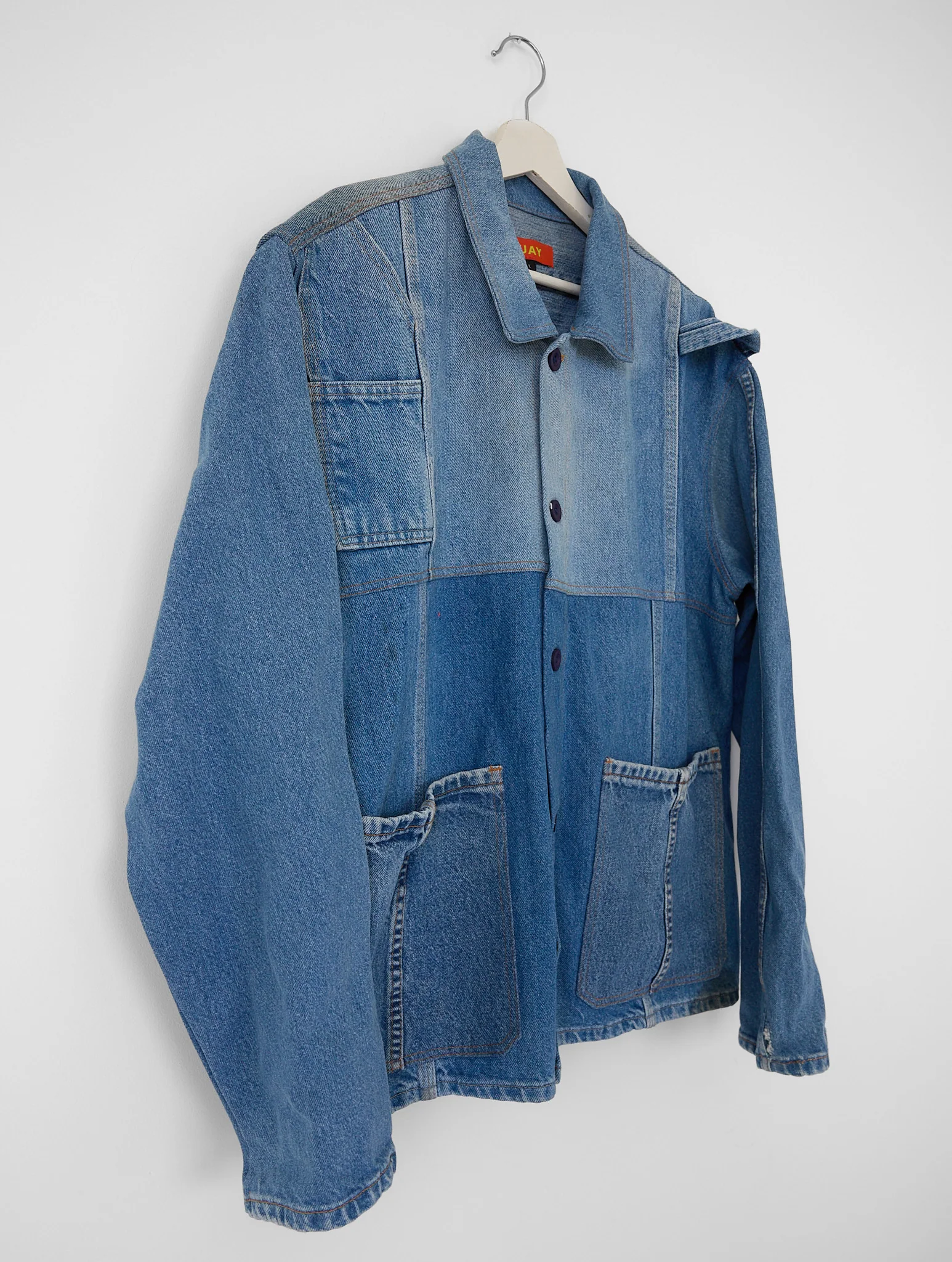 REWORKED DENIM JACKET 010 - Image 4