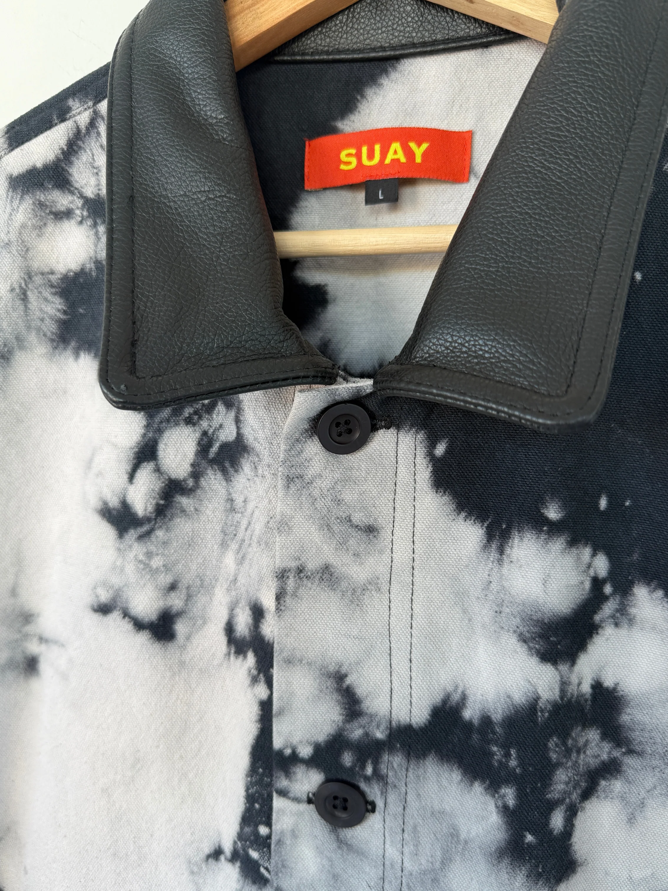 SUAY LEATHER PAINTER'S JACKET - Image 2
