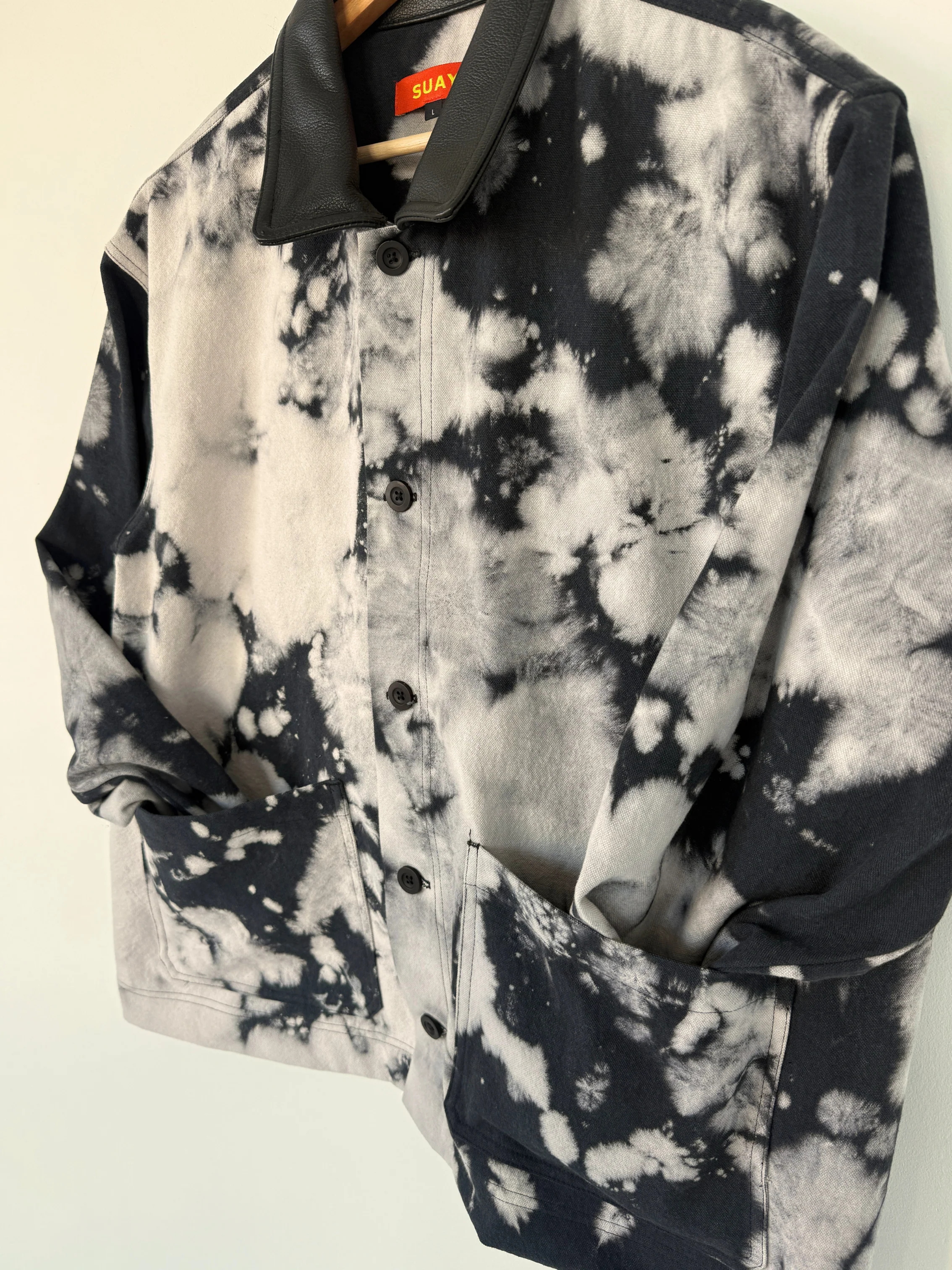 SUAY LEATHER PAINTER'S JACKET - Image 4