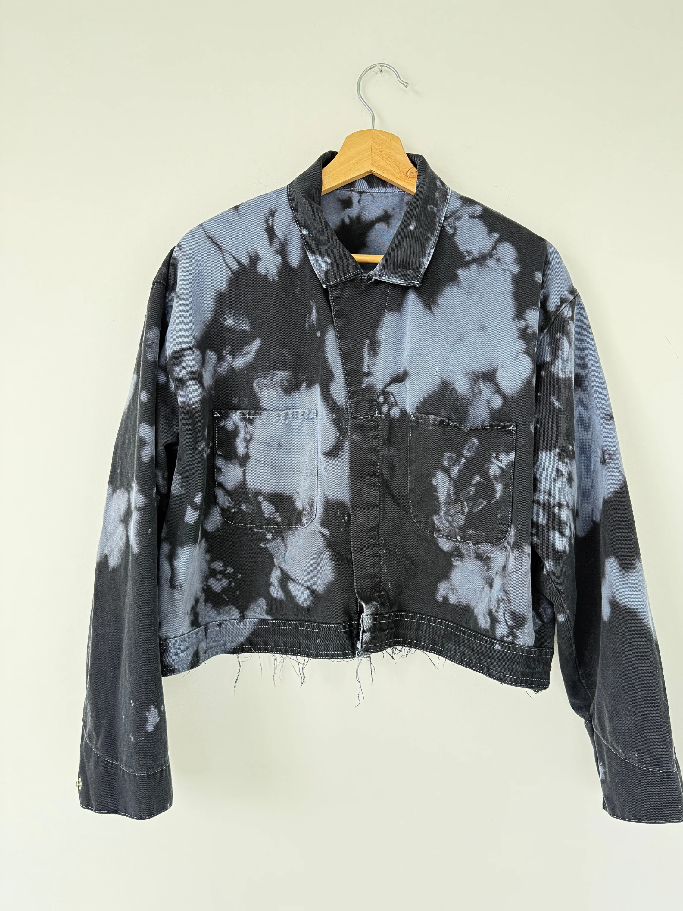 MIDNIGHT TOURMALINE - CROPPED MECHANIC JACKET